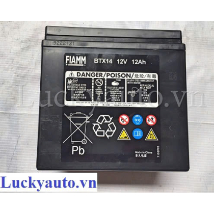 Bình điện (ắc quy) phụ xe Mercedes C200_ 0019822708- A 0019822708